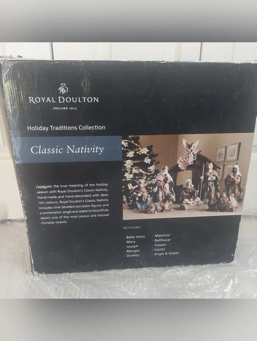 Royal Doulton Classic 11 Pc. Nativity Set! Christmas! (READ!!!)